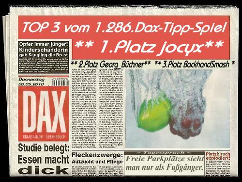 1.287.DAX Tipp-Spiel, Freitag, 07.05.10 318359