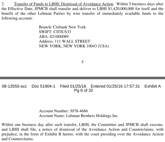Lehman Brothers Holdings Inc. (LEH) 890411