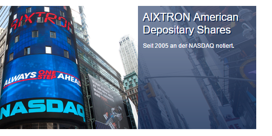 Aixtron- und die Banken stufen fröhlich auf kaufen 947557