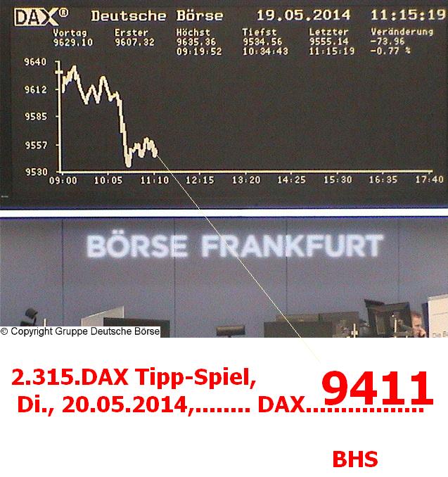 2.315.DAX Tipp-Spiel, Dienstag, 20.05.2014,17.45 H 724480
