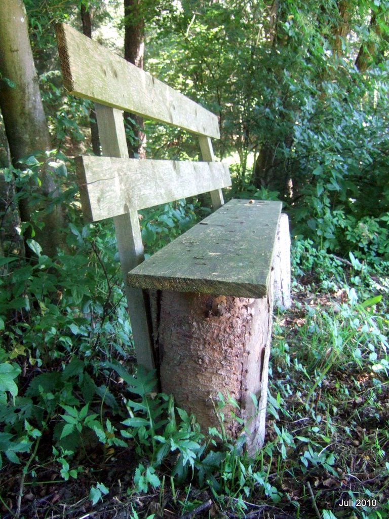 Gartenbank Bankerl Sitzbank einfache Konstruktion - Forum - ARIVA.DE