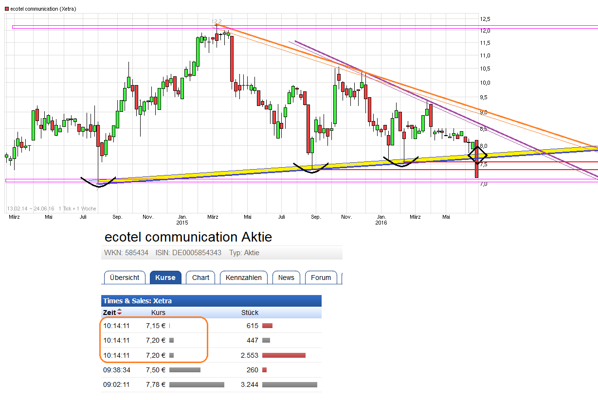 Ecotel jetzt 100 % Kursplus*Übernahmekandidat.... 922674