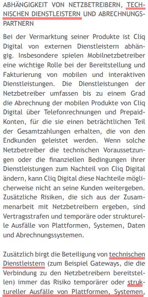 CLIQ Digital AG: Ende der Leidenszeit ? 817635