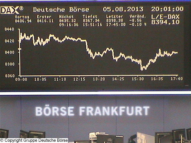 2.118.DAX Tipp-Spiel, Dienstag, 06.08.2013 630167