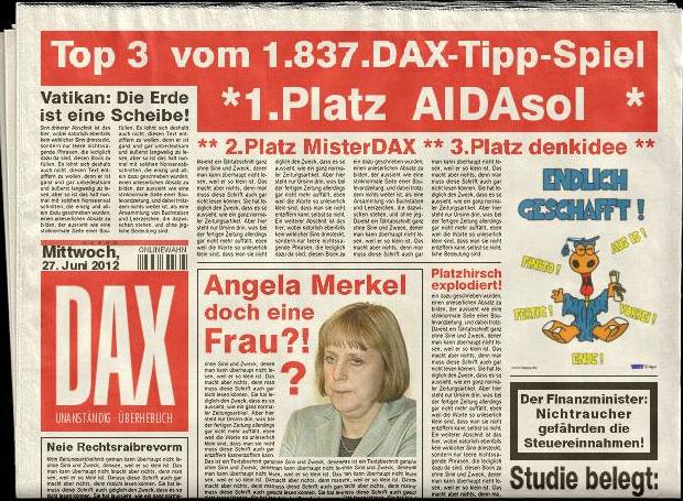 1.838.DAX Tipp-Spiel, Donnerstag, 28.06.2012 518458