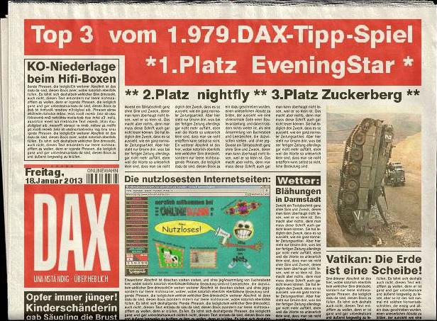 1.980.DAX Tipp-Spiel, Montag, 21.01.2013 570656