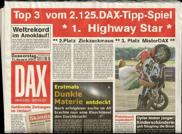 2.126.DAX Tipp-Spiel, Freitag, 16.08.2013 634691