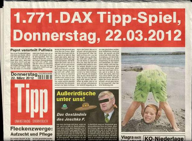 1.771.DAX Tipp-Spiel, Donnerstag, 22.03.2012 494467