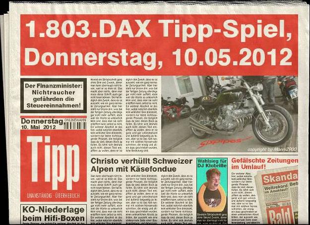 1802.DAX Tipp-Spiel, Mittwoch,09.05.2012 17.45 Uhr 506876