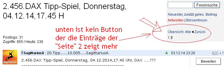 2.457.DAX Tipp-Spiel, Freitag, 05.12.2014,17.45 H 778765
