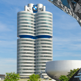 Hauptsitz von BMW in München.