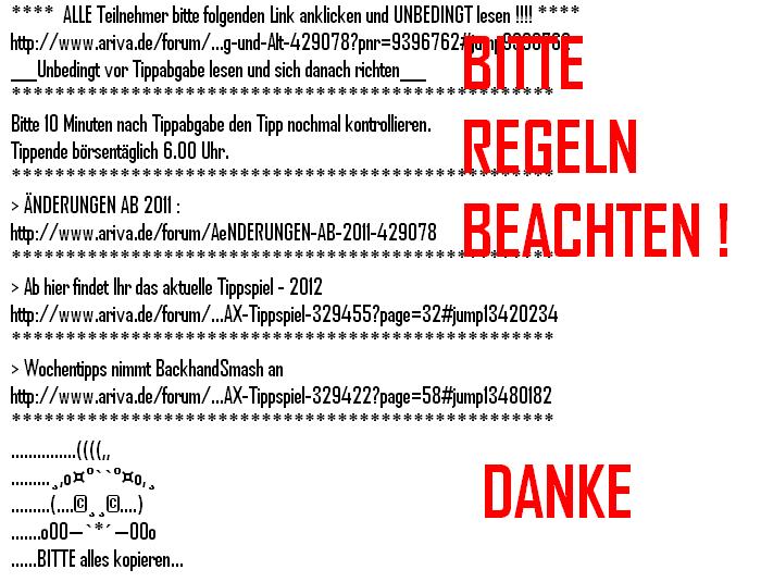 1.821.DAX Tipp-Spiel, Dienstag, 05.06.2012 512955