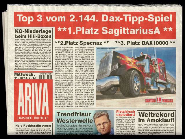 2.145.DAX Tipp-Spiel, Donnerstag, 12.09.2013 643265