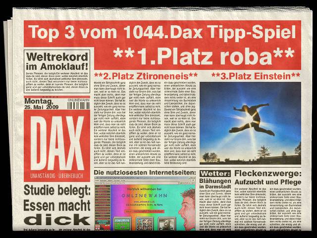 1046.DAX-Tipp-Spiel, Mittwoch 27.05.09 234846
