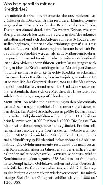 Ehrlichkeit an der Börse ! 155901