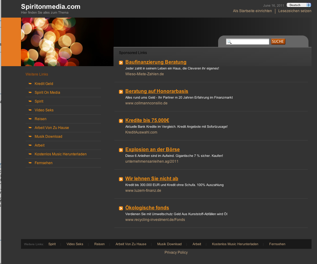 SPIRIT ON MEDIA sind 1000 Prozent möglich ? 412991