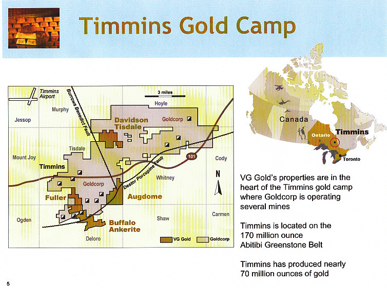 VG Gold Corp Faktenübersicht 12/05/2008 165267