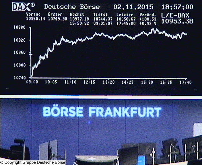 2.687.DAX Tipp-Spiel, Mittwoch, 04.11.2015,17.45 H 869105