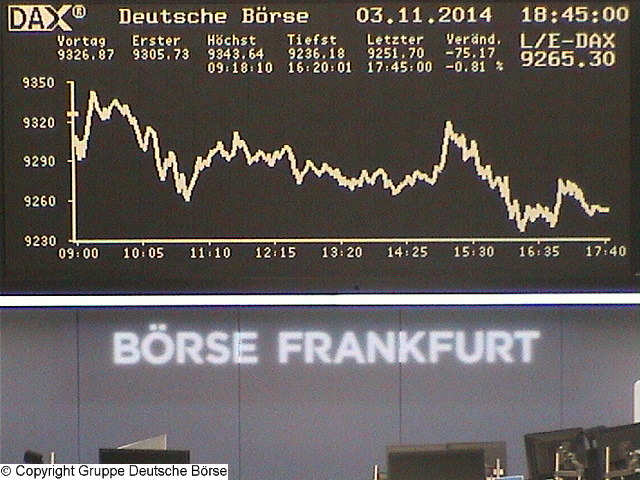 2.434.DAX Tipp-Spiel, Dienstag, 04.11.2014,17.45 H 770362