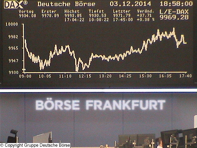 2.457.DAX Tipp-Spiel, Freitag, 05.12.2014,17.45 H 778768