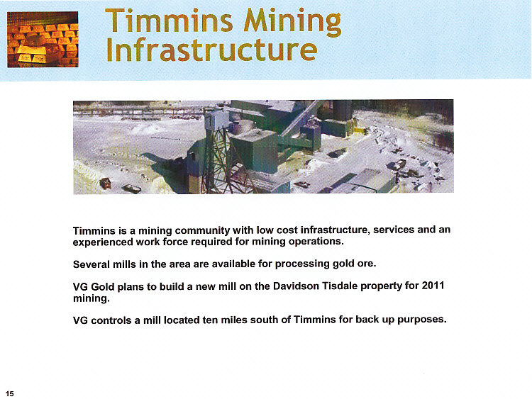 VG Gold Corp Faktenübersicht 12/05/2008 165278