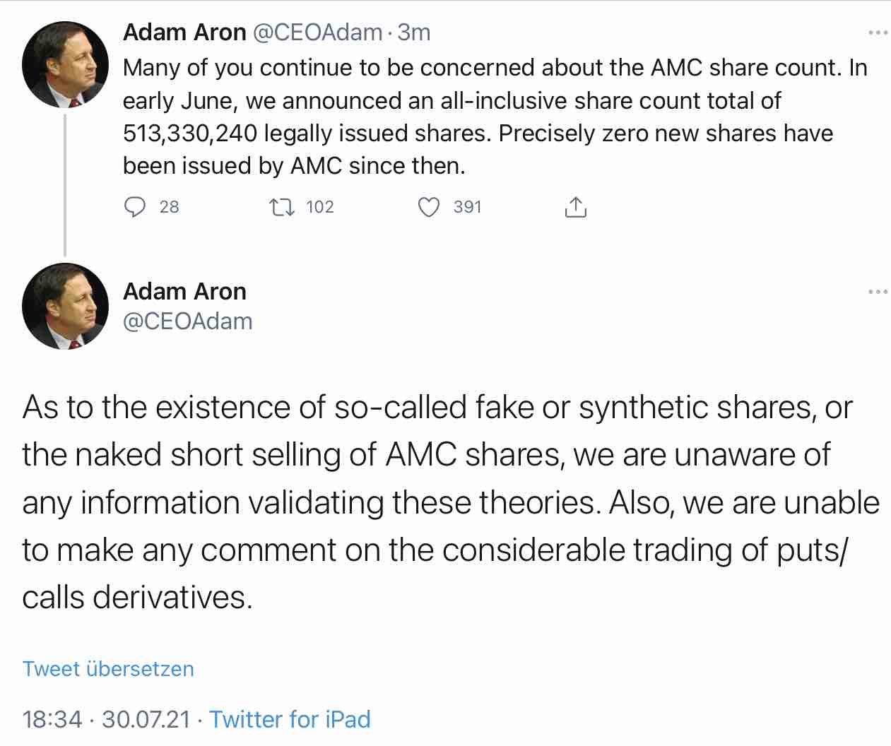 AMC Entertainment Holdings 2.0 - Todamoon?!? 1266477