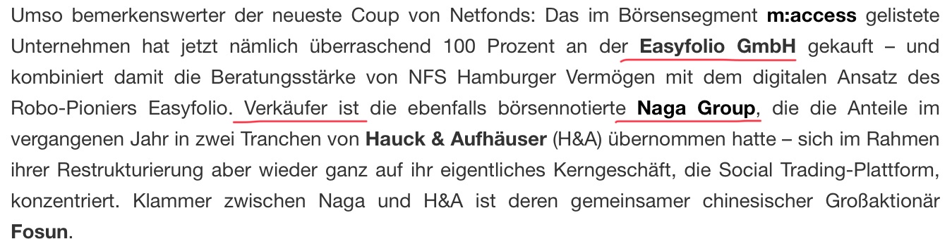 The Naga .... vom Startup zum Unternehmen ??? 1182385