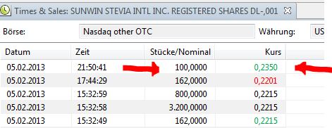 STEVIA für TABAK !! 575963