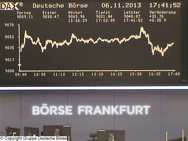 2.185.DAX Tipp-Spiel, Donnerstag, 07.11.2013 661761
