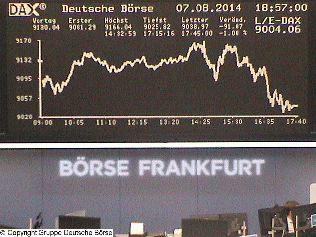 2.374.DAX Tipp-Spiel, Montag, 11.08.2014,17.45 H 747309