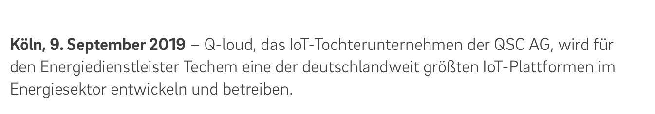 QSC vor Neubewertung 1170721