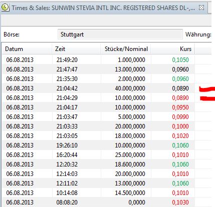 STEVIA für TABAK !! 630555