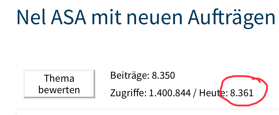 Nel ASA mit neuen Aufträgen aus Frankreich 1115996