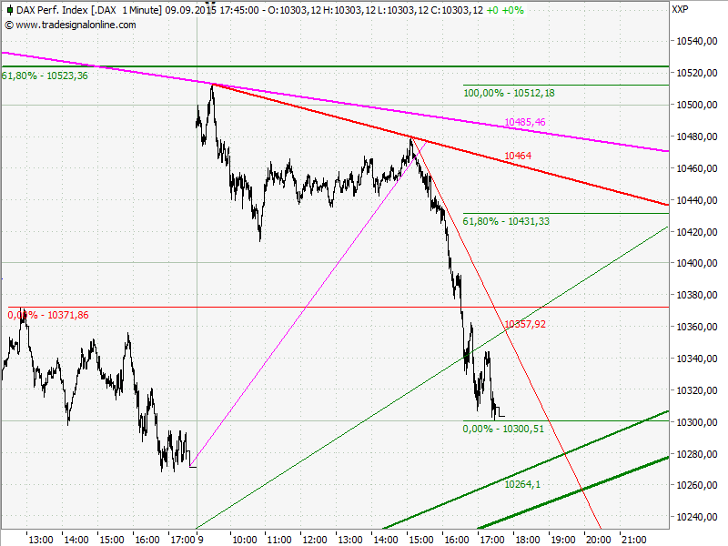 Elliott Wave DAX daily 856605