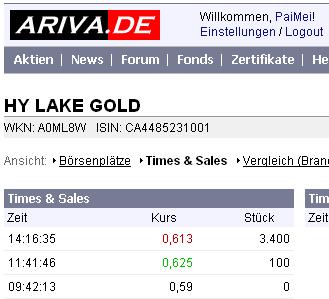 Explosion bei Hy Lake Gold 140171