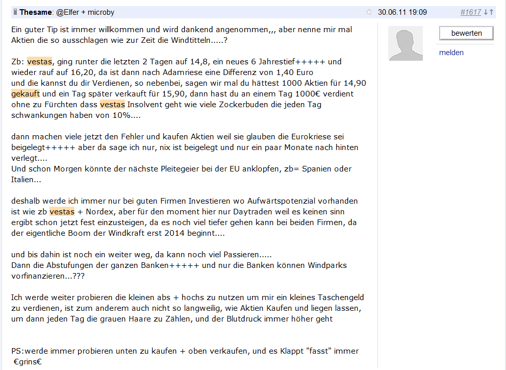 Norde Pro und Kontra 500859