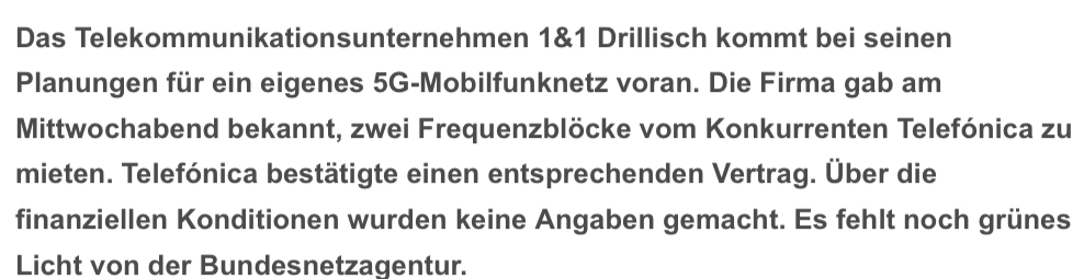 Tele Columbus Aktie 1149953