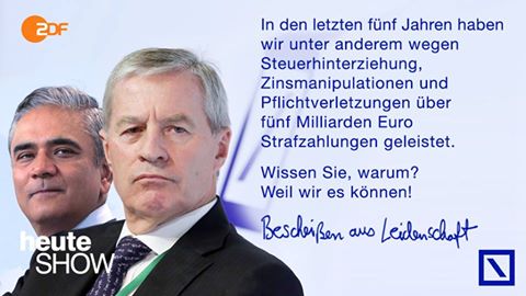 Deutsche Bank - sachlich, fundiert und moderiert 827739