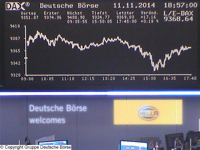 2.440.DAX Tipp-Spiel, Mittwoch, 12.11.2014,17.45 H 772614