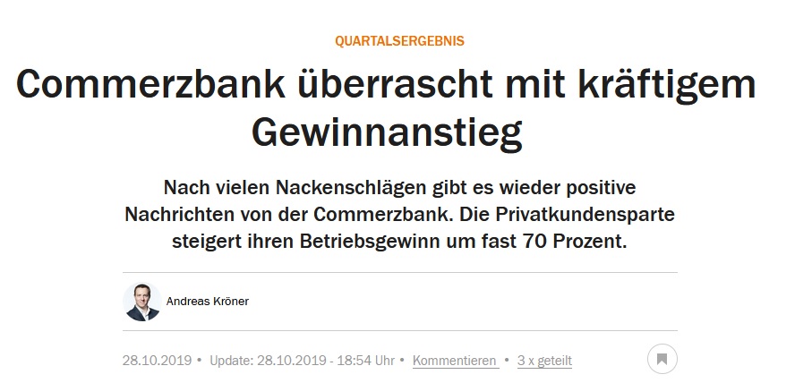 COMMERZBANK kaufen Kz. 28 € 1145617