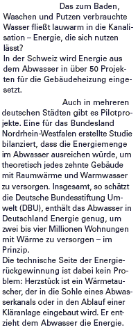 Wasseraufbereitung gleich Geld drucken? 151022