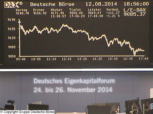 2.376.DAX Tipp-Spiel, Mittwoch, 13.08.2014,17.45 H 748281