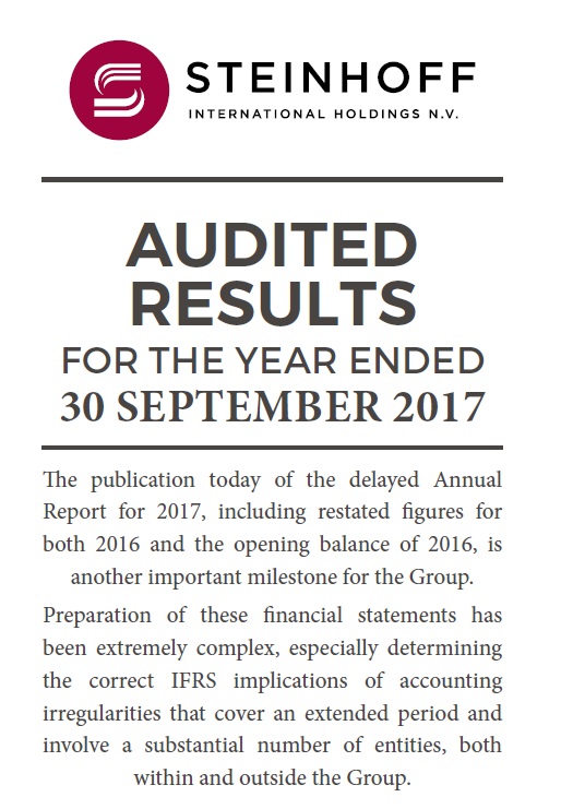 Steinhoff International Holdings N.V. 1113399