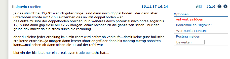 Evotec shorten ?! 1027665