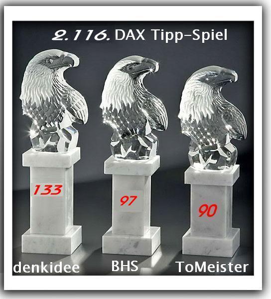 2.117.DAX Tipp-Spiel, Montag, 05.08.2013 629848