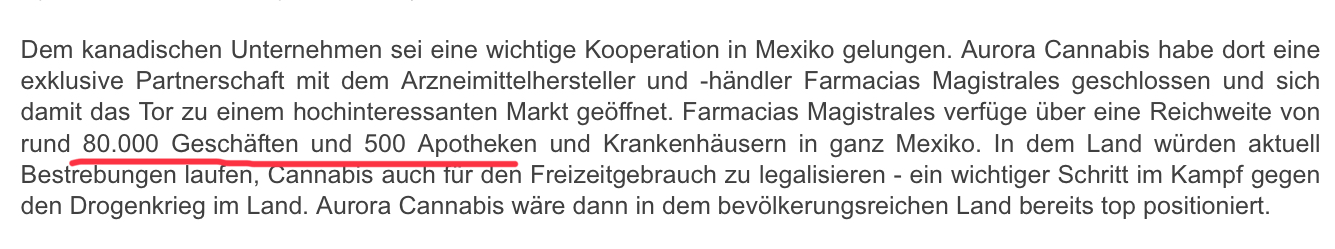 Aurora Cannabis - Kanada & die Legalisierung 1109649