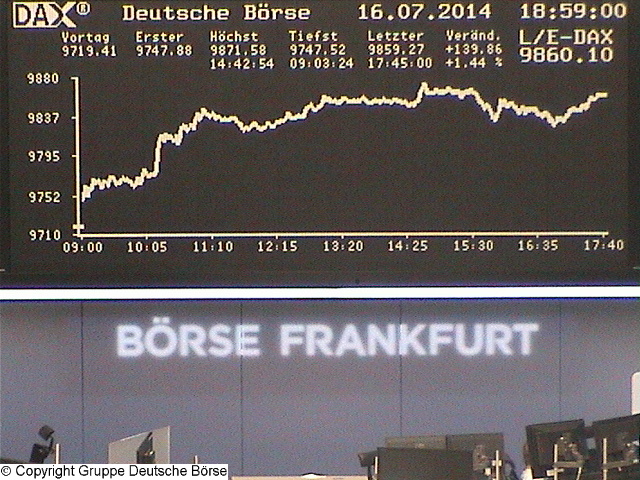 2.357.DAX Tipp-Spiel, Donnerstag, 17.07.14,17.45 H 741357