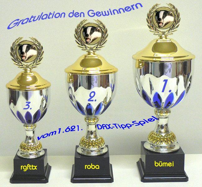 1.622.DAX Tipp-Spiel, Donnerstag, 25.08.2011 432861