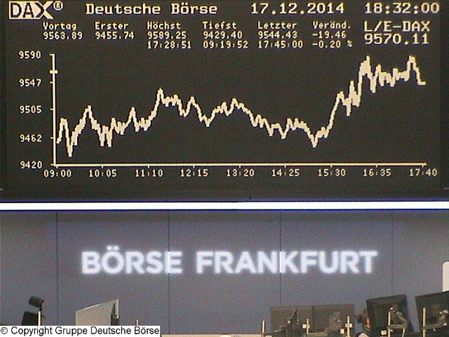 2.466.DAX Tipp-Spiel, Donnerstag, 18.12.14,17.45 H 782777