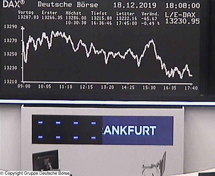 3.736.DAX Tipp-Spiel, Donnerstag, 19.12.19,17.45 H 1149905